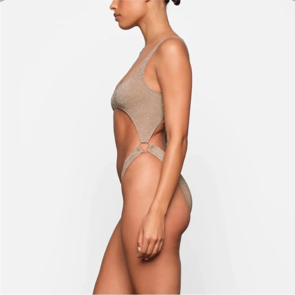 Skims GLITTER SWIM MONOKINI 2x
